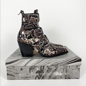 JEFFREY CAMPBELL CACERES SNAKE BOOTS